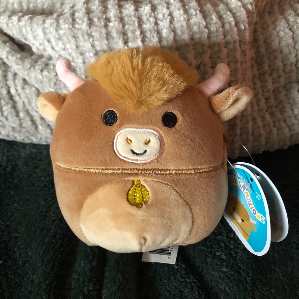 Calton The Cow Squishmallow